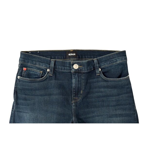 Hudson Krista Ankle Super Skinny Jeans Size 29 Dark Wash Soft Stretch Denim - Picture 4 of 10